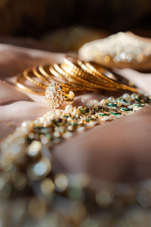 Wedding jewelry details
